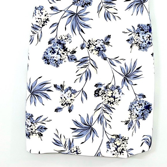 NWTO Ann Taylor Factory White Floral Sheath Dress Size 10 (fits like an 8) - Picture 3 of 9